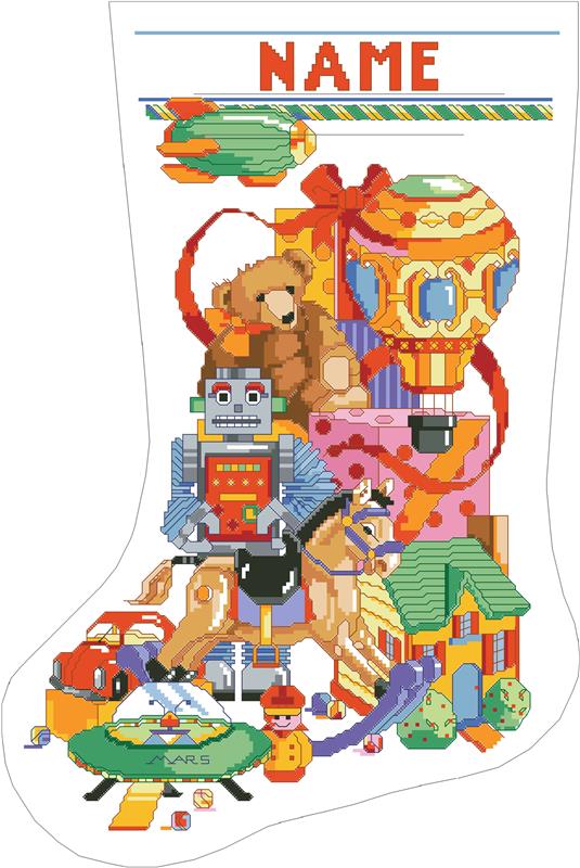 Christmas Toys Stocking